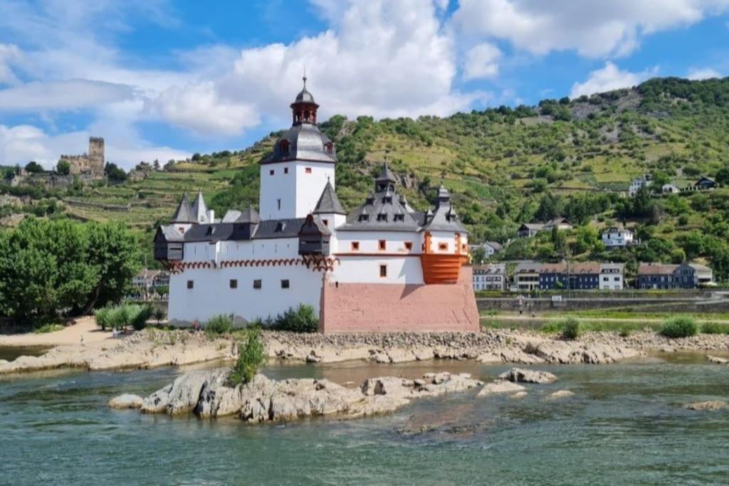 Wohnen Am Schoenen Mittelrhein Weltkulturerbe Oberwesel Bagian luar foto