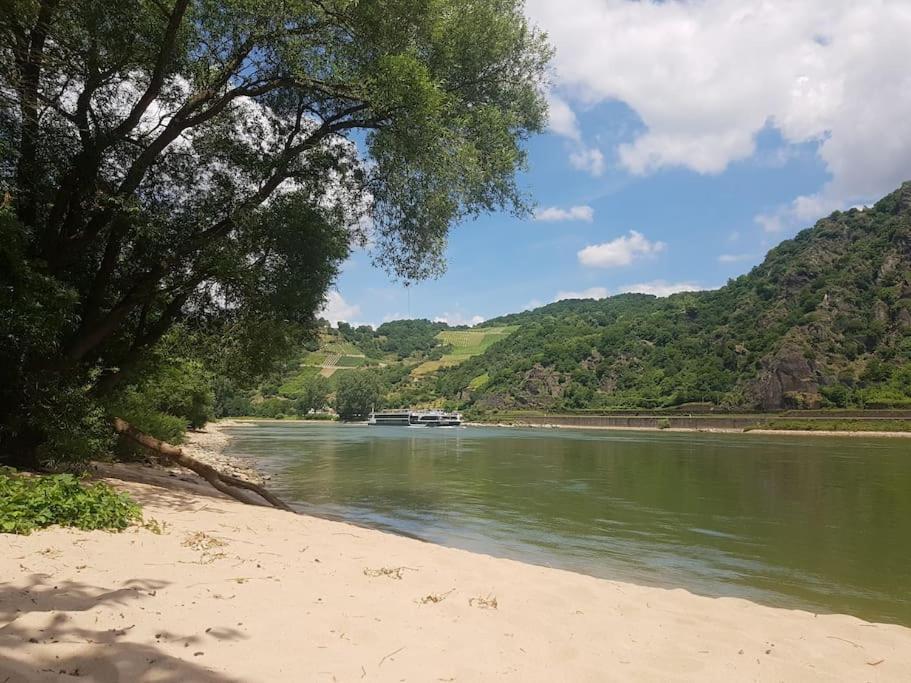 Wohnen Am Schoenen Mittelrhein Weltkulturerbe Oberwesel Bagian luar foto