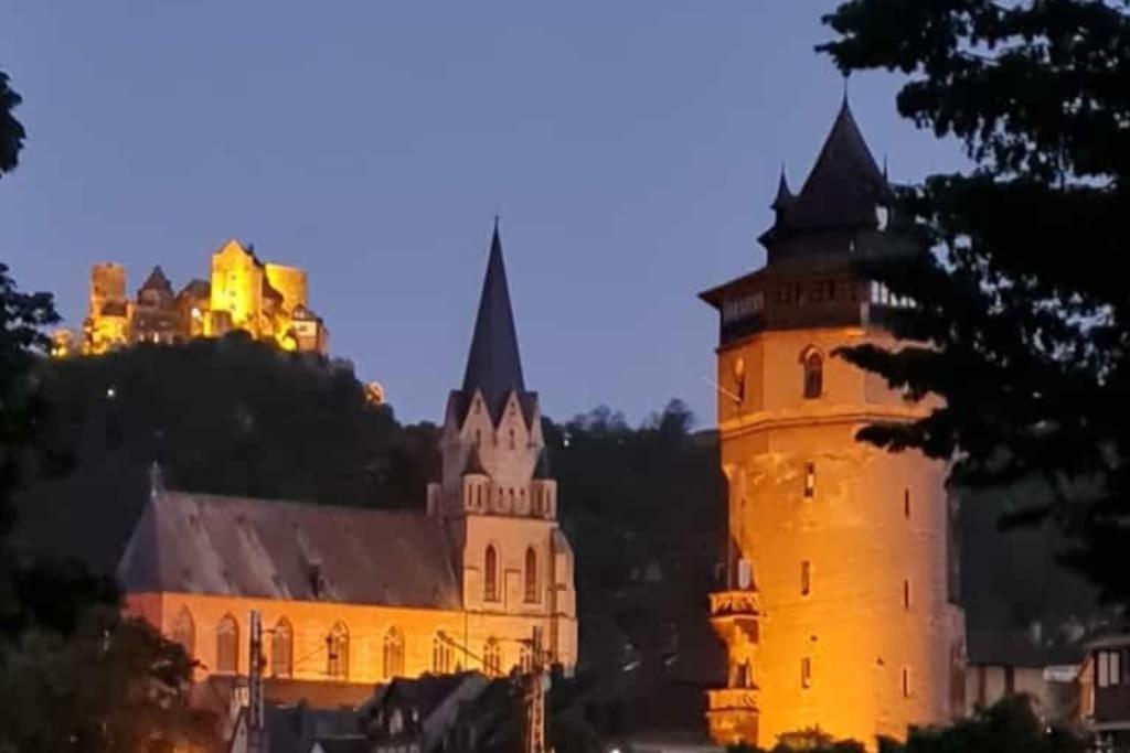 Wohnen Am Schoenen Mittelrhein Weltkulturerbe Oberwesel Bagian luar foto